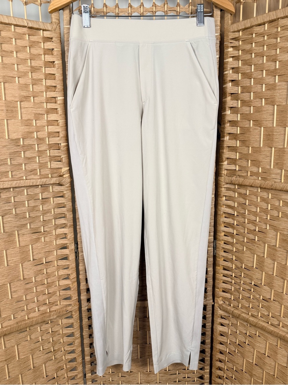 Athleta Mid-Rise Brooklyn Ankle Pants Size 4 Color: Abalone